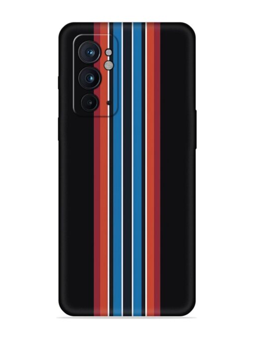 Vertical Strips Embossed Soft Silicone Case for Oneplus 9RT (5G) Zapvi