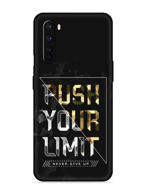 Push Your Limits Embossed Soft Silicone Case for Oneplus Nord