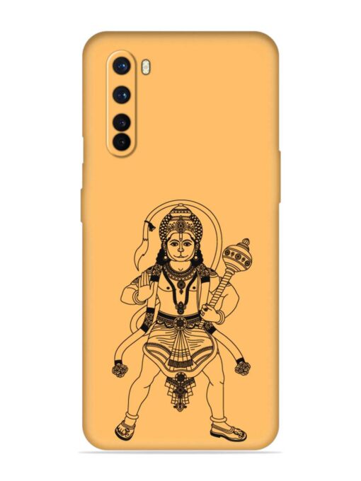 Indian God Hanuman Embossed Soft Silicone Case for Oneplus Nord Zapvi