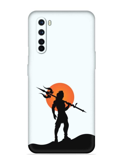 Lord Mahadev Trendy Embossed Soft Silicone Case for Oneplus Nord