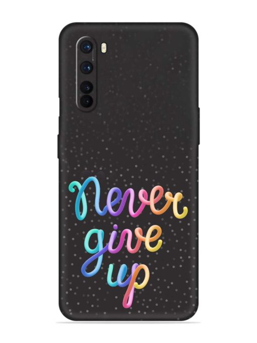 Colorful Stylized Rainbow Embossed Soft Silicone Case for Oneplus Nord