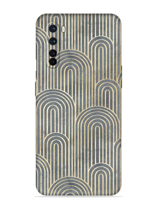 Art Deco Style Embossed Soft Silicone Case for Oneplus Nord