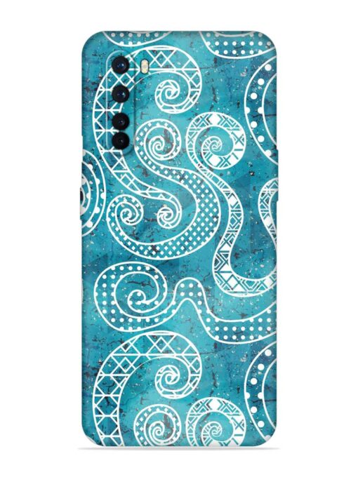 Vintage Curved Seamless Embossed Soft Silicone Case for Oneplus Nord Zapvi