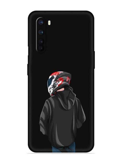 Motorcycle Rider Embossed Soft Silicone Case for Oneplus Nord