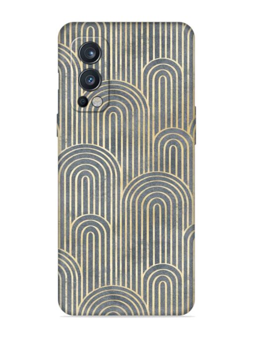 Art Deco Style Embossed Soft Silicone Case for Oneplus Nord 2 (5G) Zapvi