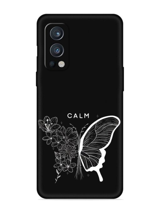 Calm Embossed Soft Silicone Case for Oneplus Nord 2 (5G) Zapvi