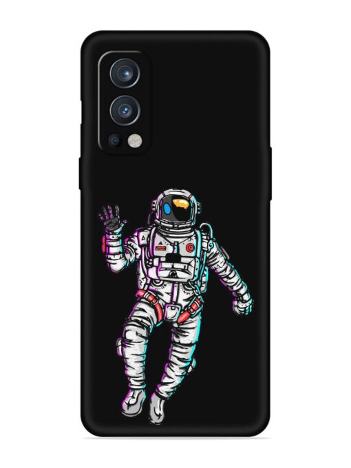 Spaceman Embossed Soft Silicone Case for Oneplus Nord 2 (5G)