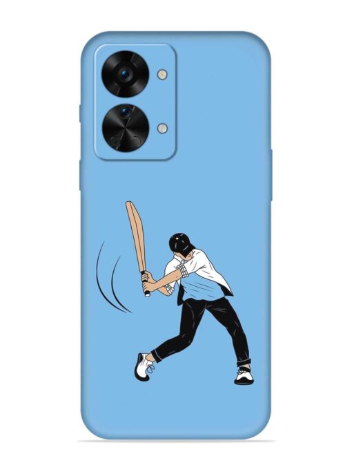 Cricket Gully Boy Embossed Soft Silicone Case for Oneplus Nord 2T (5G)