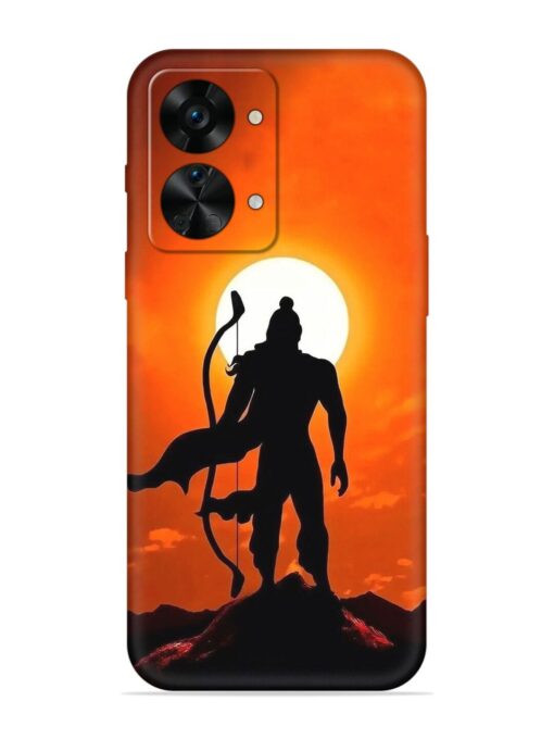 Shree Ram Embossed Soft Silicone Case for Oneplus Nord 2T (5G) Zapvi