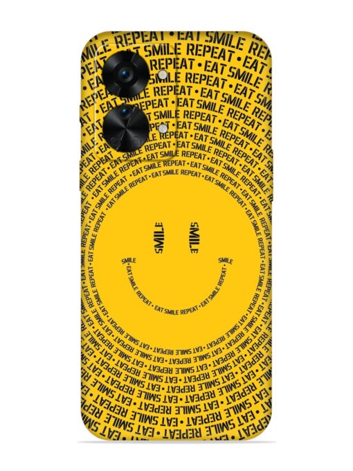 Smiley Embossed Soft Silicone Case for Oneplus Nord 2T (5G)