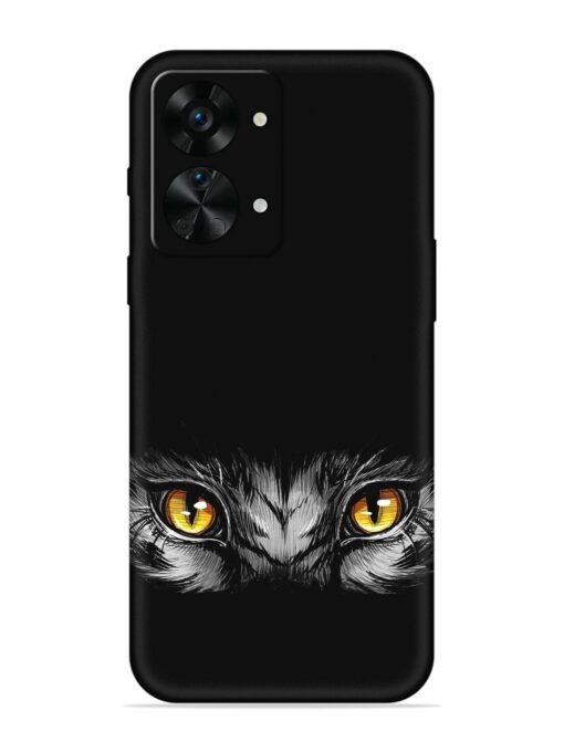 Scary Eye Embossed Soft Silicone Case for Oneplus Nord 2T (5G)