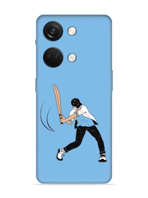 Cricket Gully Boy Embossed Soft Silicone Case for Oneplus Nord 3 (5G) Zapvi