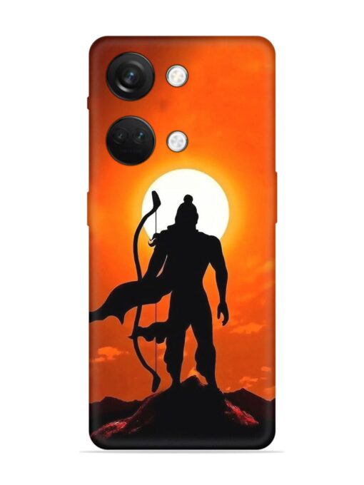 Shree Ram Embossed Soft Silicone Case for Oneplus Nord 3 (5G)