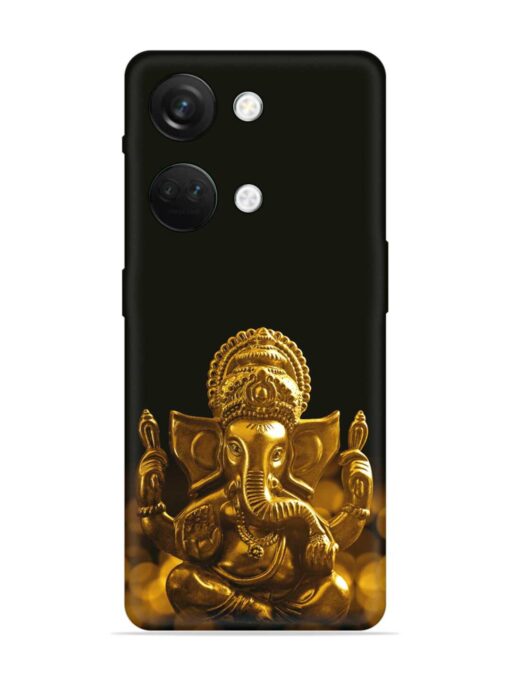 Lord Ganesha Indian Festival Embossed Soft Silicone Case for Oneplus Nord 3 (5G)