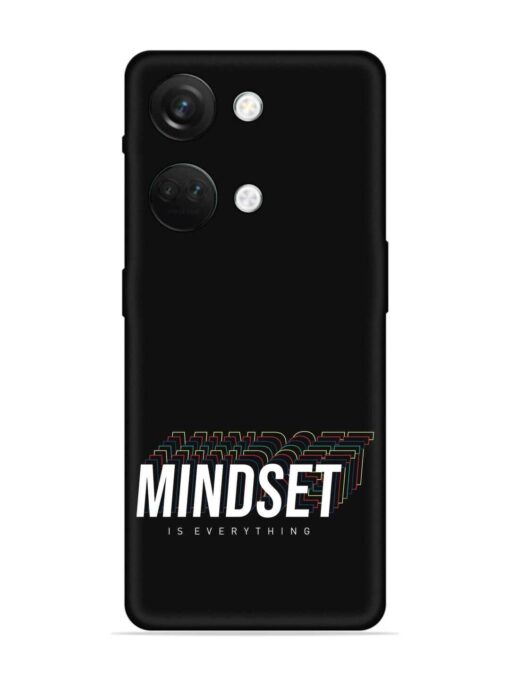 Mindset Everything Slogan Embossed Soft Silicone Case for Oneplus Nord 3 (5G) Zapvi