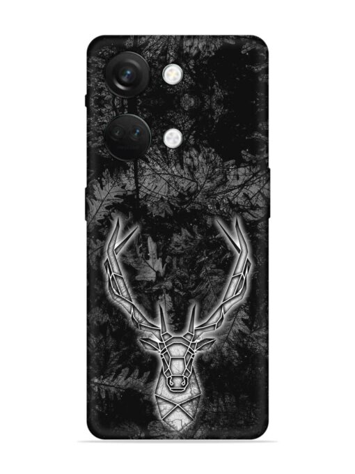 Ancient Deer Embossed Soft Silicone Case for Oneplus Nord 3 (5G) Zapvi