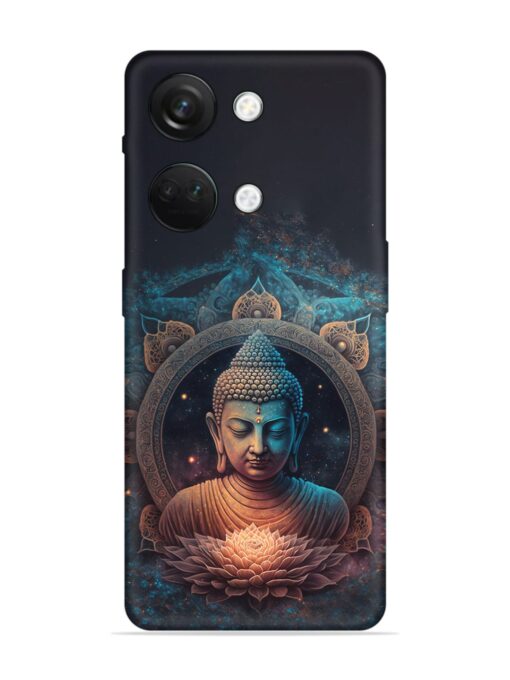 Gautam Buddha Embossed Soft Silicone Case for Oneplus Nord 3 (5G)