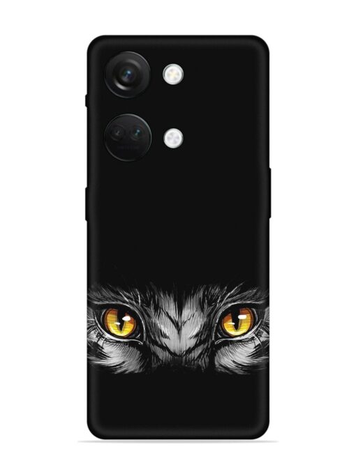 Scary Eye Embossed Soft Silicone Case for Oneplus Nord 3 (5G) Zapvi