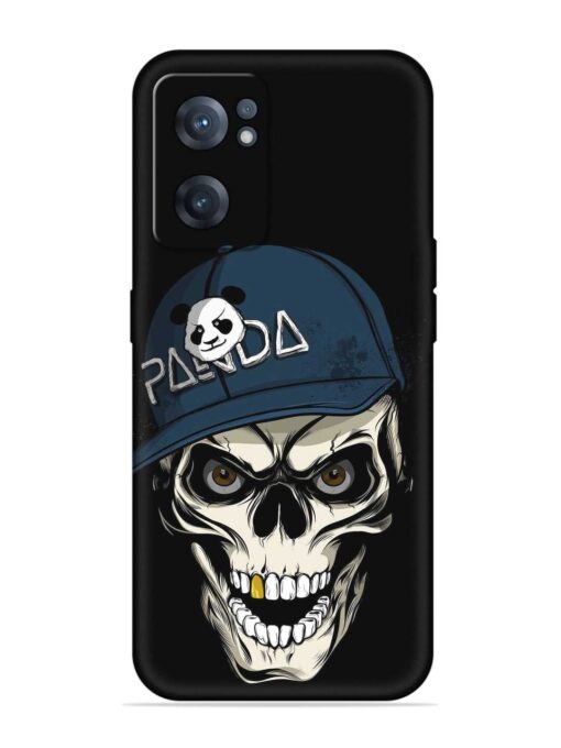 Panda Skull Embossed Soft Silicone Case for Oneplus Nord Ce 2 (5G) Zapvi