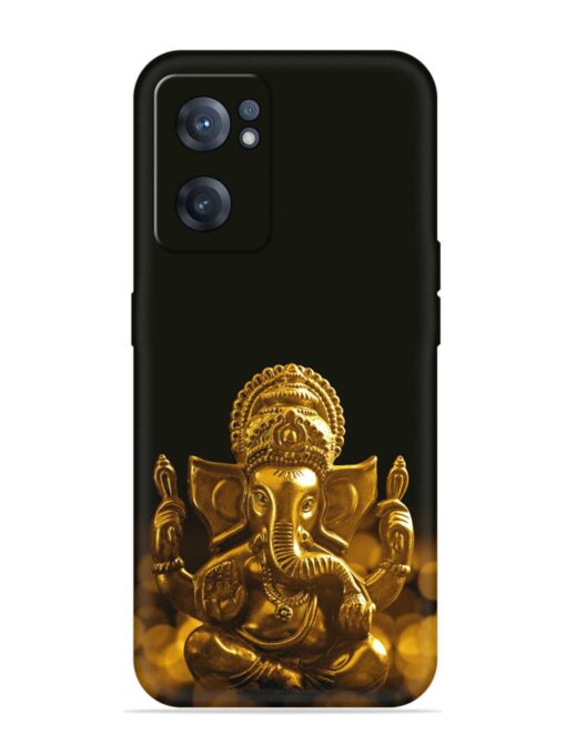 Lord Ganesha Indian Festival Embossed Soft Silicone Case for Oneplus Nord Ce 2 (5G) Zapvi