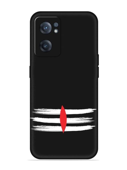 Mahadev Tilak Vector Embossed Soft Silicone Case for Oneplus Nord Ce 2 (5G)