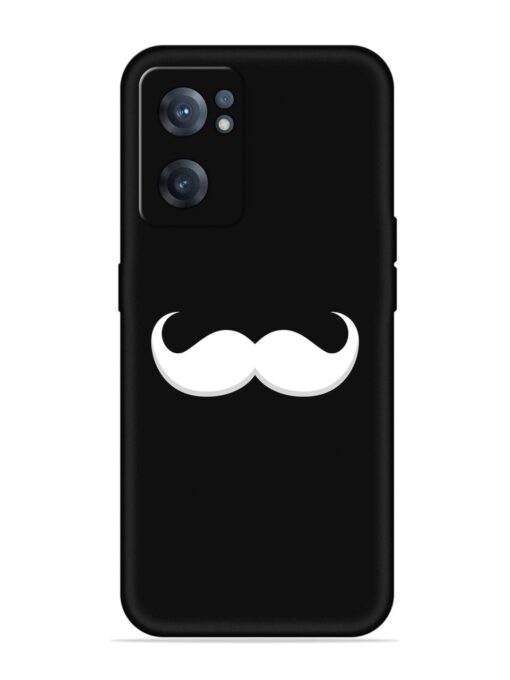 Mustache Vector Embossed Soft Silicone Case for Oneplus Nord Ce 2 (5G)