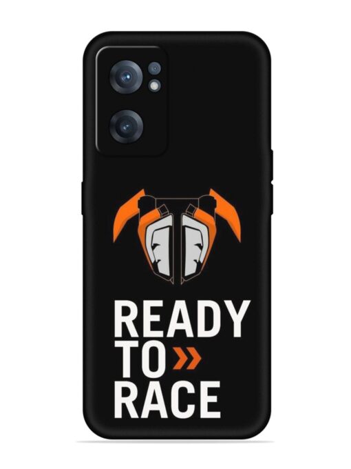 Ready To Race Embossed Soft Silicone Case for Oneplus Nord Ce 2 (5G) Zapvi