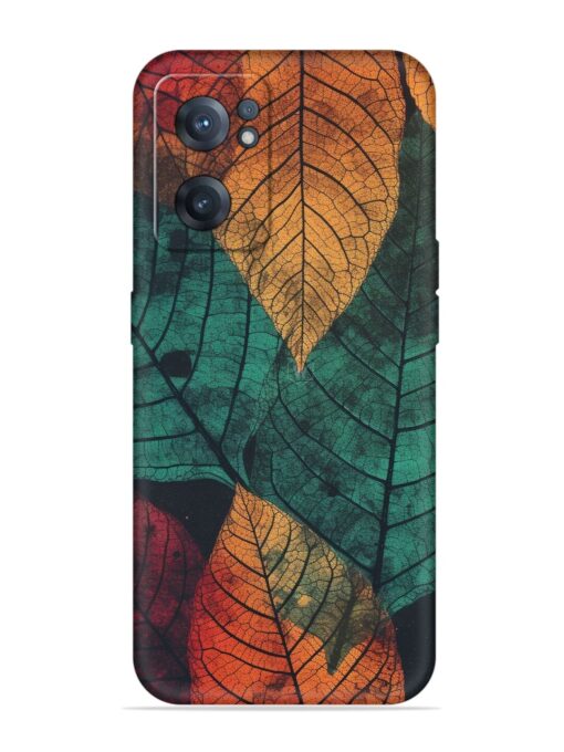 Leaves Artwork Embossed Soft Silicone Case for Oneplus Nord Ce 2 (5G) Zapvi