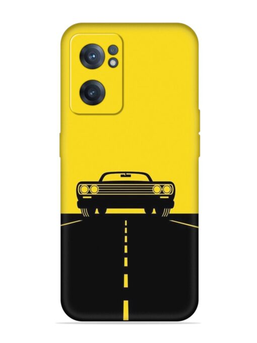 Classic Car Embossed Soft Silicone Case for Oneplus Nord Ce 2 (5G) Zapvi