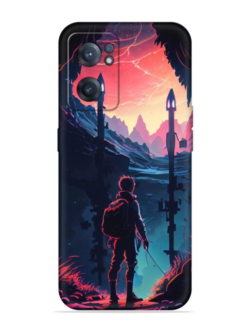 Cgs Artwork Embossed Soft Silicone Case for Oneplus Nord Ce 2 (5G)