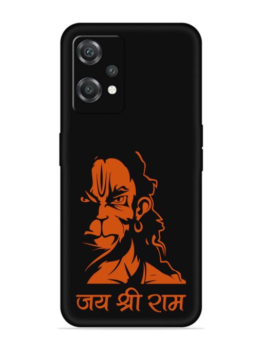 Angry Hanuman Embossed Soft Silicone Case for Oneplus Nord Ce 2 Lite (5G) Zapvi