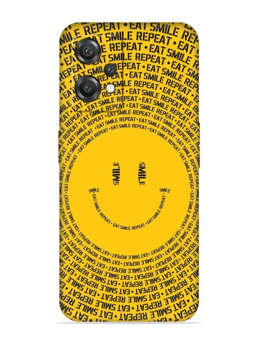 Smiley Embossed Soft Silicone Case for Oneplus Nord Ce 2 Lite (5G)