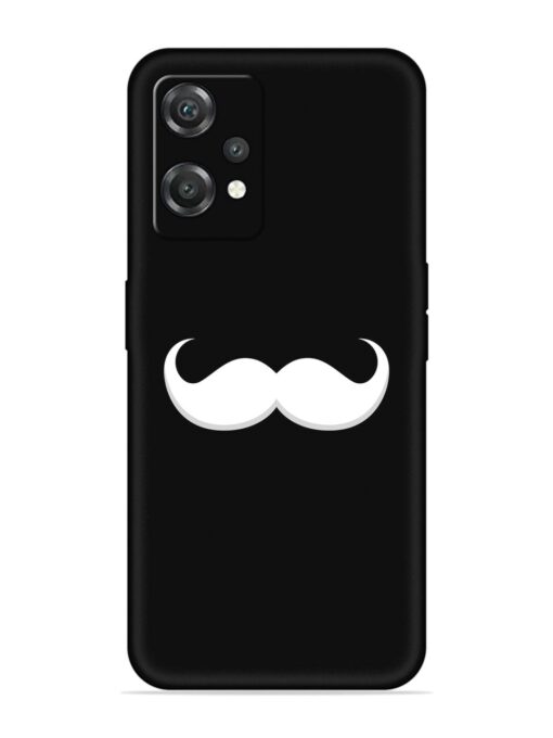 Mustache Vector Embossed Soft Silicone Case for Oneplus Nord Ce 2 Lite (5G) Zapvi