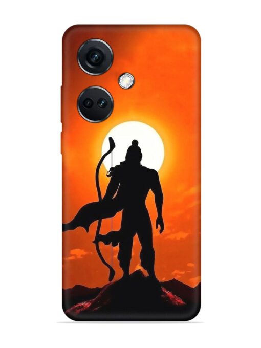 Shree Ram Embossed Soft Silicone Case for Oneplus Nord Ce 3 (5G) Zapvi