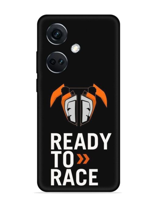 Ready To Race Embossed Soft Silicone Case for Oneplus Nord Ce 3 (5G)