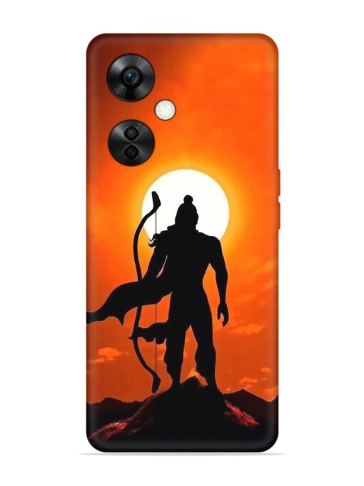 Shree Ram Embossed Soft Silicone Case for Oneplus Nord Ce 3 Lite (5G)