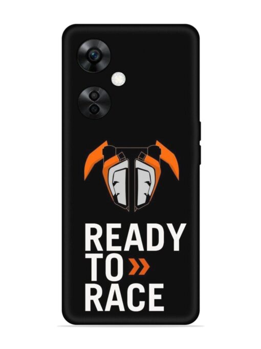 Ready To Race Embossed Soft Silicone Case for Oneplus Nord Ce 3 Lite (5G) Zapvi