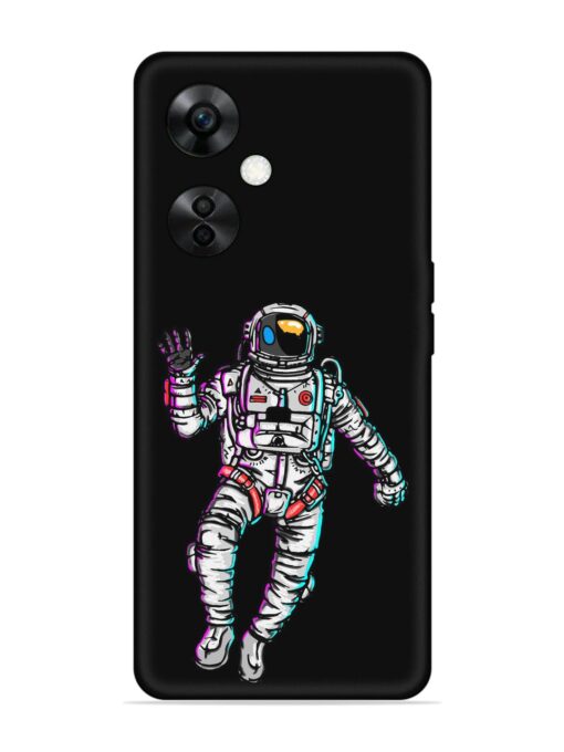 Spaceman Embossed Soft Silicone Case for Oneplus Nord Ce 3 Lite (5G) Zapvi