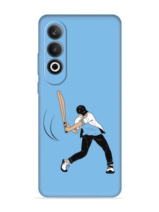 Cricket Gully Boy Embossed Soft Silicone Case for Oneplus Nord Ce 4 (5G) Zapvi