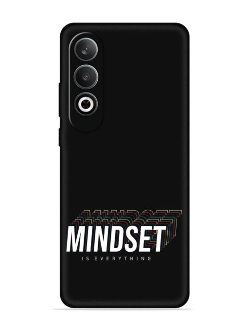 Mindset Everything Slogan Embossed Soft Silicone Case for Oneplus Nord Ce 4 (5G) Zapvi