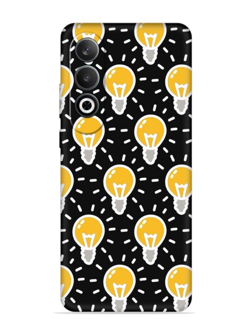 Light Bulb Seamless Embossed Soft Silicone Case for Oneplus Nord Ce 4 (5G) Zapvi