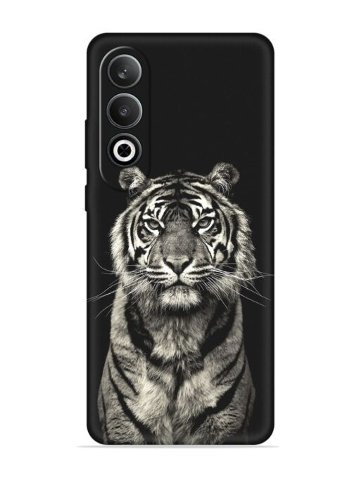 Tiger Art Embossed Soft Silicone Case for Oneplus Nord Ce 4 (5G) Zapvi