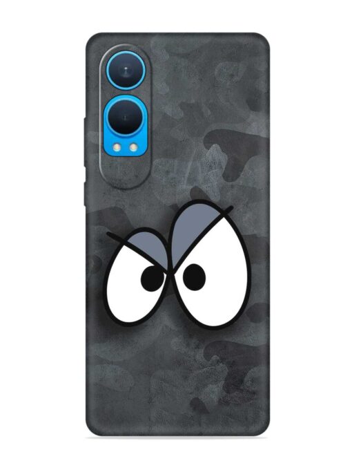 Big Eyes Night Mode Embossed Soft Silicone Case for Oneplus Nord Ce 4 Lite (5G) Zapvi