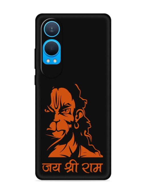 Angry Hanuman Embossed Soft Silicone Case for Oneplus Nord Ce 4 Lite (5G) Zapvi