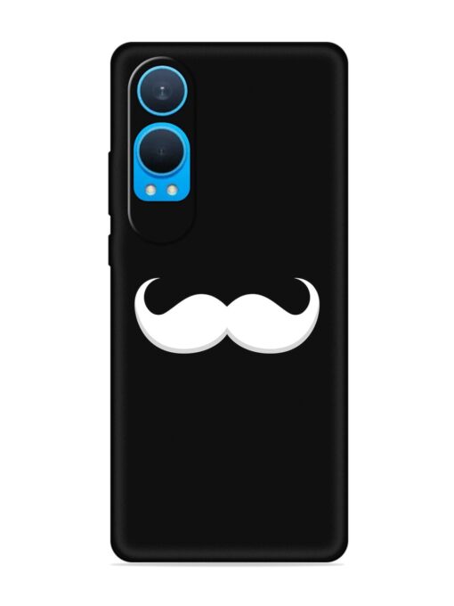 Mustache Vector Embossed Soft Silicone Case for Oneplus Nord Ce 4 Lite (5G)