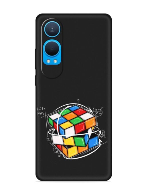 Cubik Vector Embossed Soft Silicone Case for Oneplus Nord Ce 4 Lite (5G)