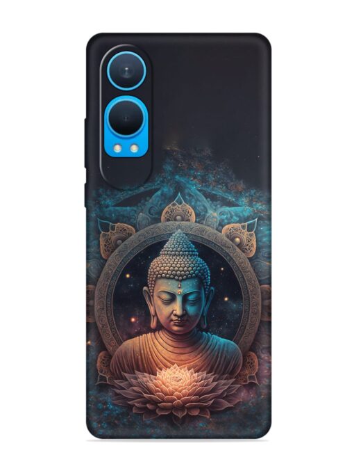 Gautam Buddha Embossed Soft Silicone Case for Oneplus Nord Ce 4 Lite (5G)