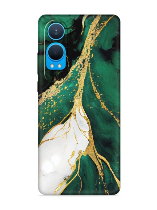 Blue Marble Art Embossed Soft Silicone Case for Oneplus Nord Ce 4 Lite (5G)