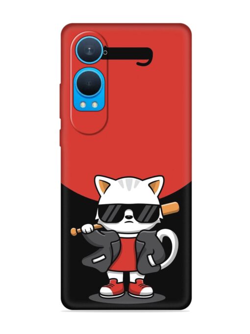 Cool Little Bear Cartoon Embossed Soft Silicone Case for Oneplus Nord Ce 4 Lite (5G)