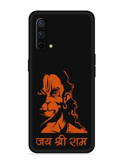 Angry Hanuman Embossed Soft Silicone Case for Oneplus Nord Ce (5G)